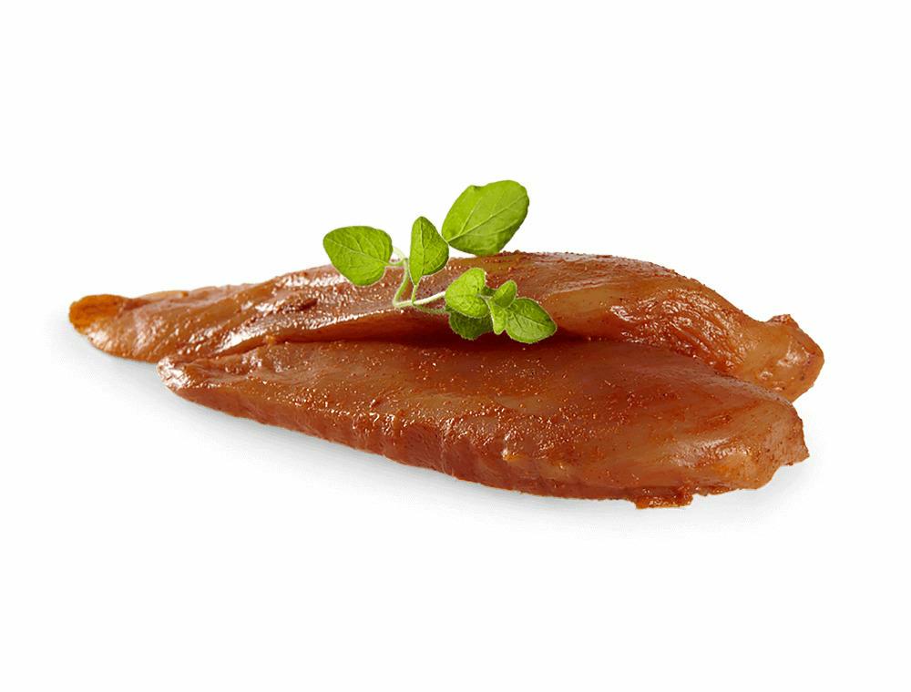 Filet de poulet mariné