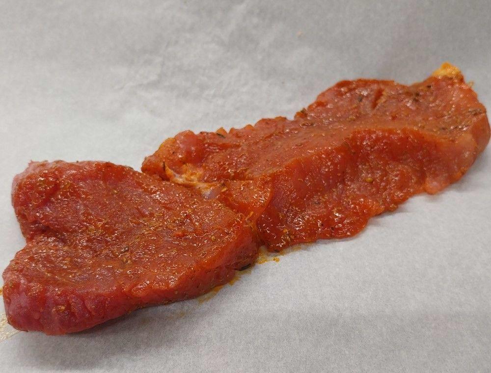 Sauté de porc mariné