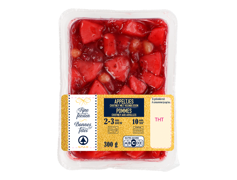 Chutney de pommes et de canneberges (300 g)