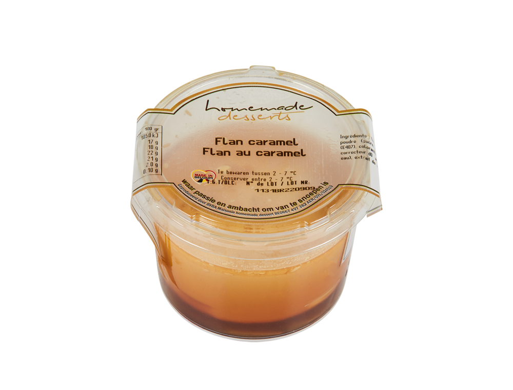 Flan caramel (125 g)