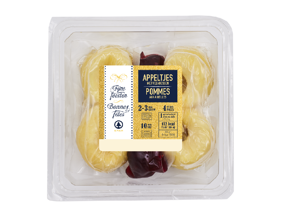 Pommes aux airelles (4 pièces)