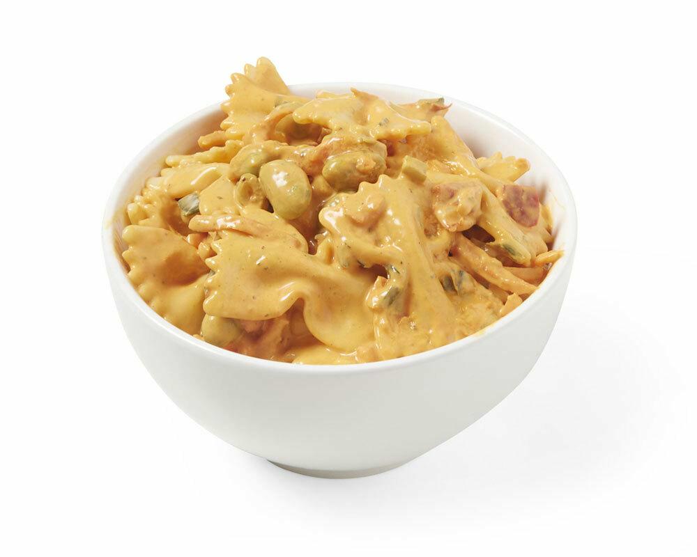 Salade de pâtes papillon façon toscane