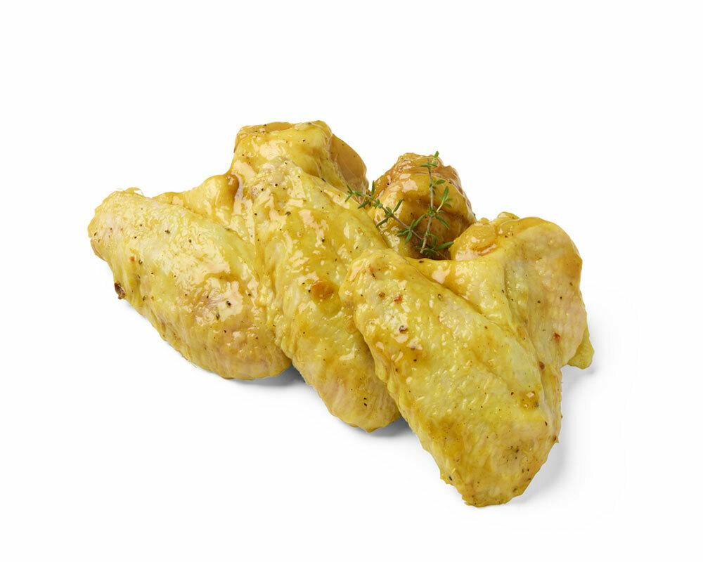 Aile de poulet au curry thaï