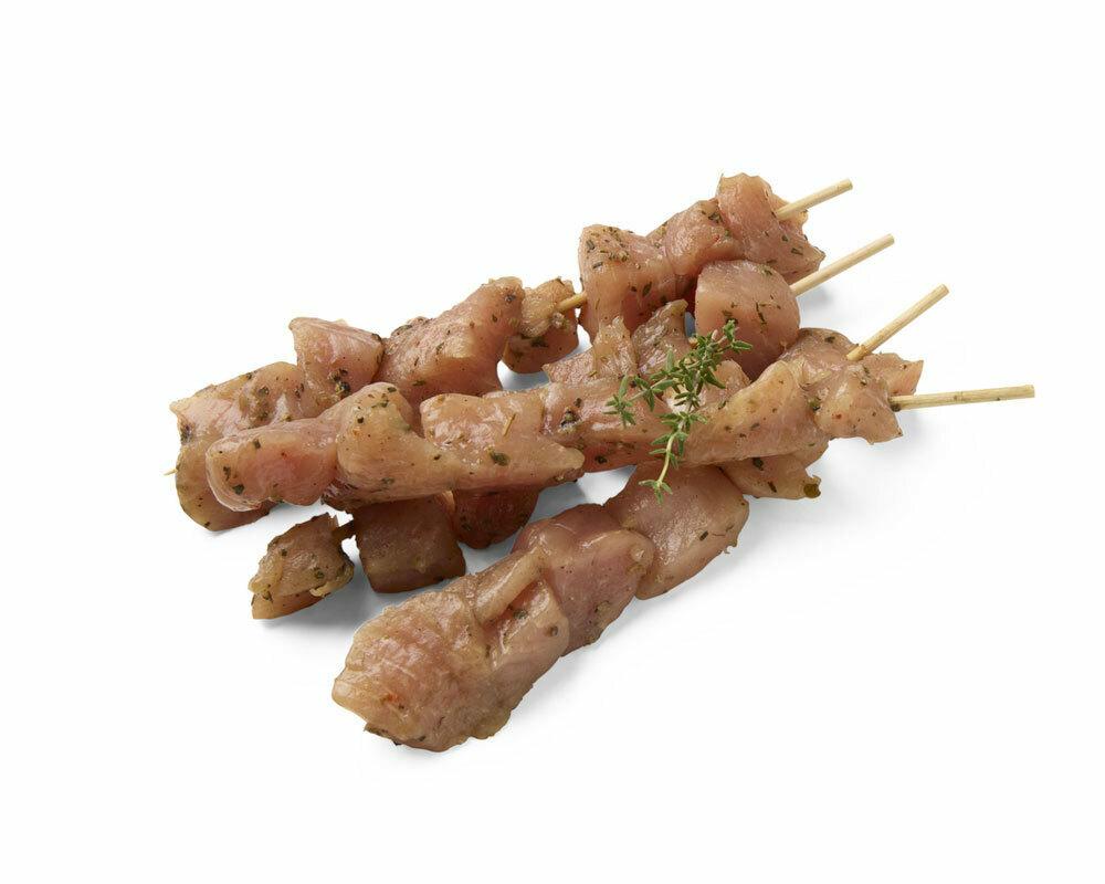Pincho de porc souvlaki (4 x ± 75 g)