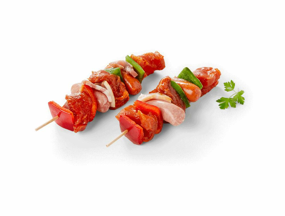 Brochettes de campagne (porc) (2 x ± 150 g)