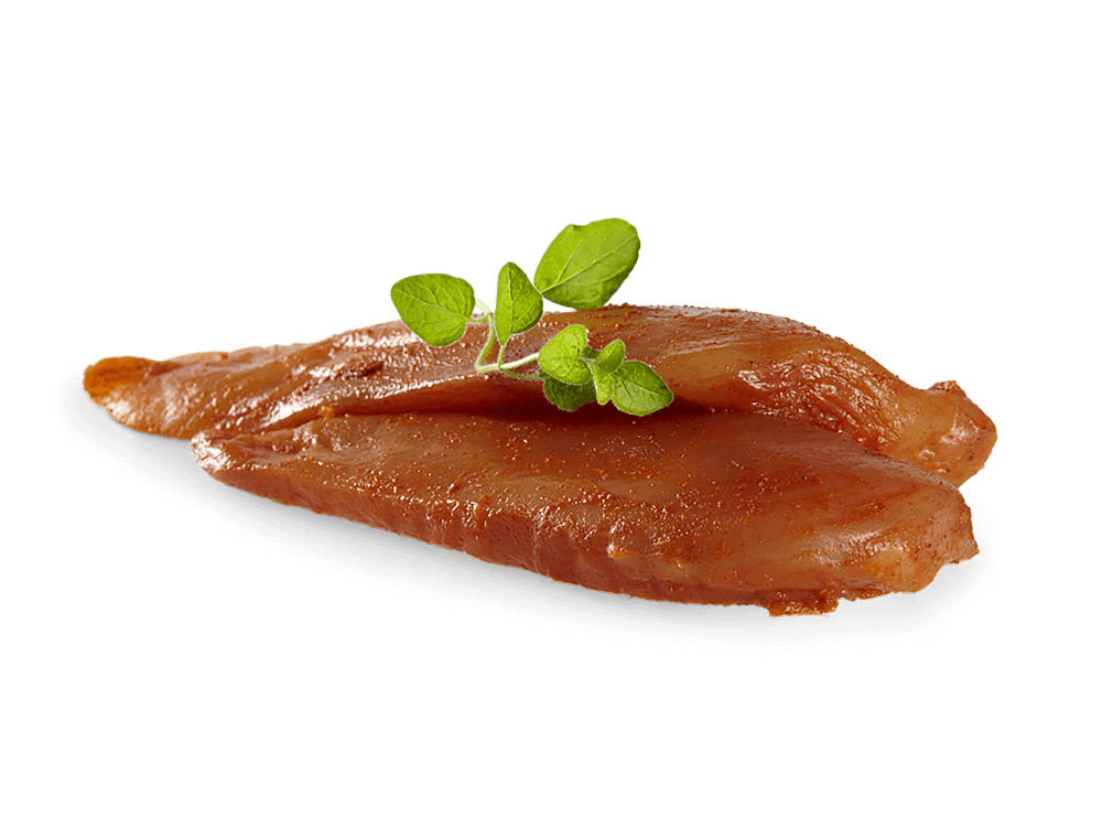 Filet de poulet mariné