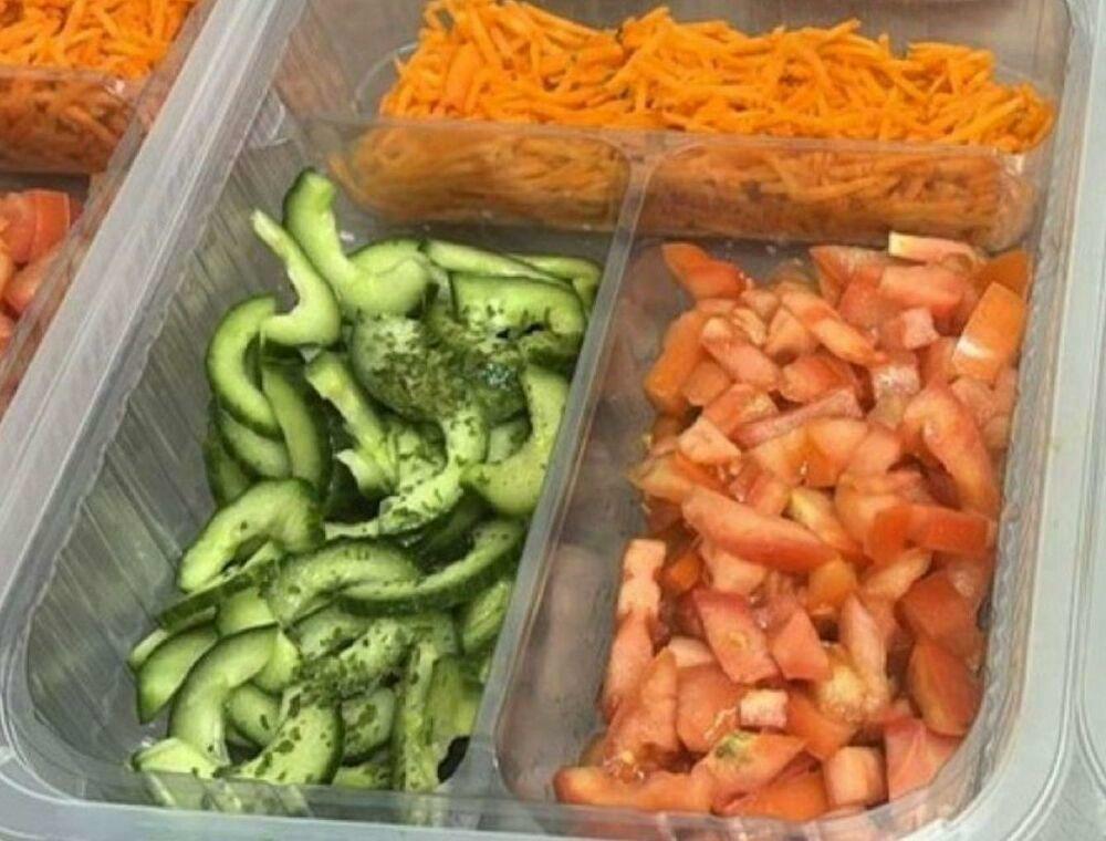 Trio de crudités