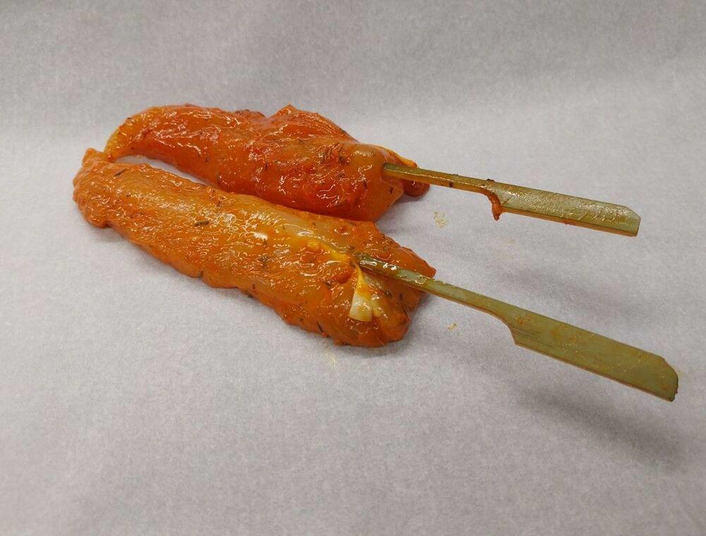 Brochette d'aiguillette de poulet