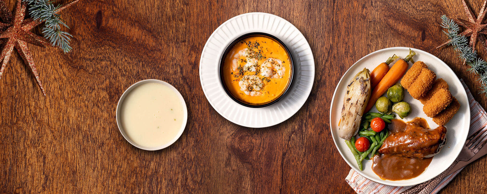 Menu filet de pintade