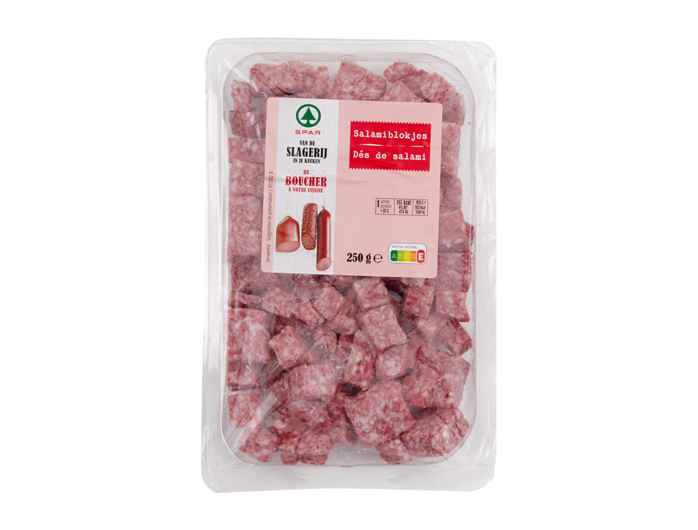 Cubes de salami (250 g)