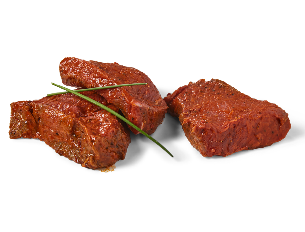 Steaks de bœuf marinés (3 x ± 100 g)