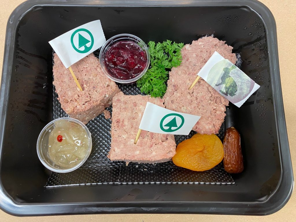 Assiette de pâté de gibier (± 300 g)