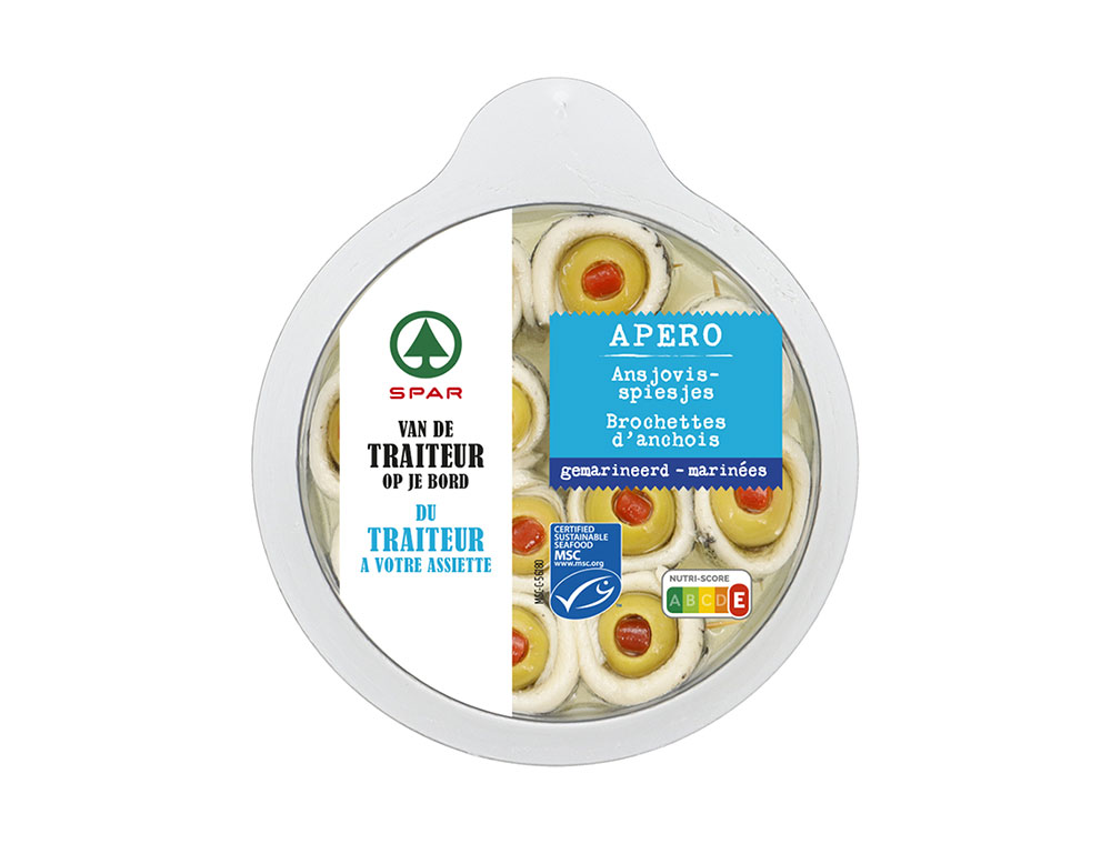 Brochettes d’anchois (120 g)