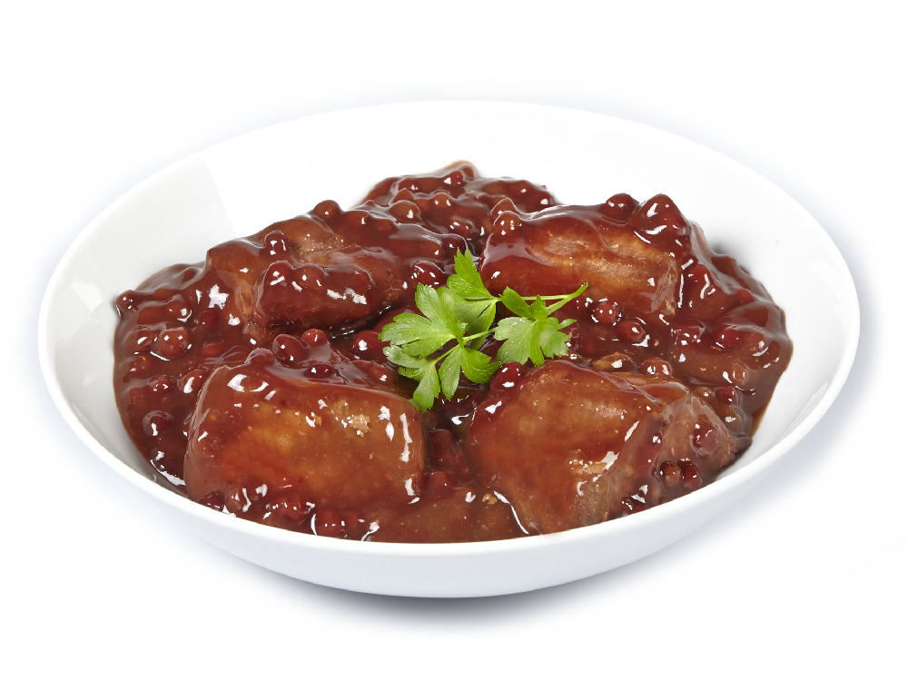 Noisettes de dinde aux airelles