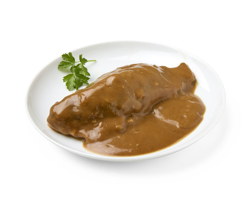 Filet de pintade à la sauce au porto