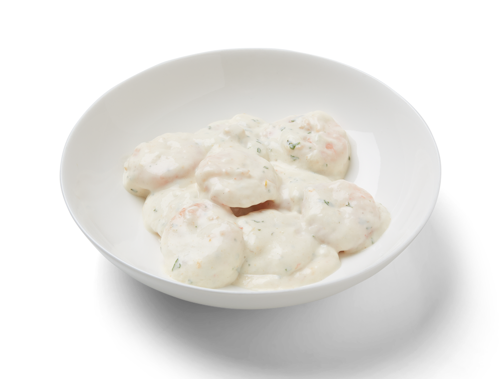 Scampis à l'ail et aux tomates