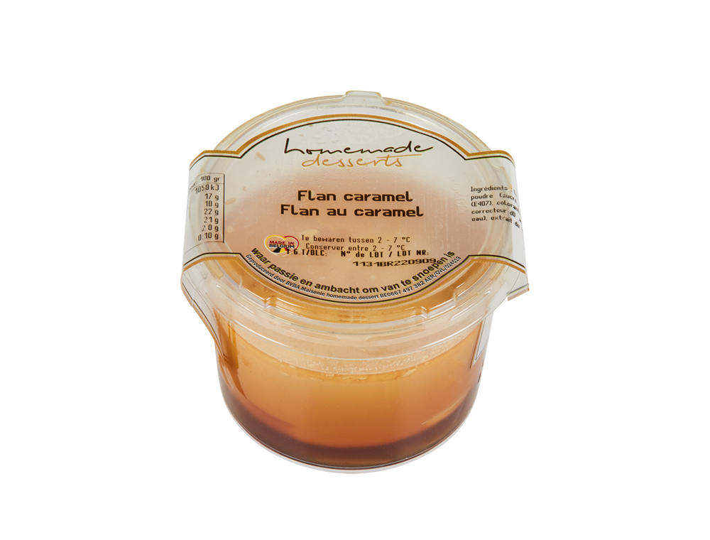 Flan caramel (125 g)