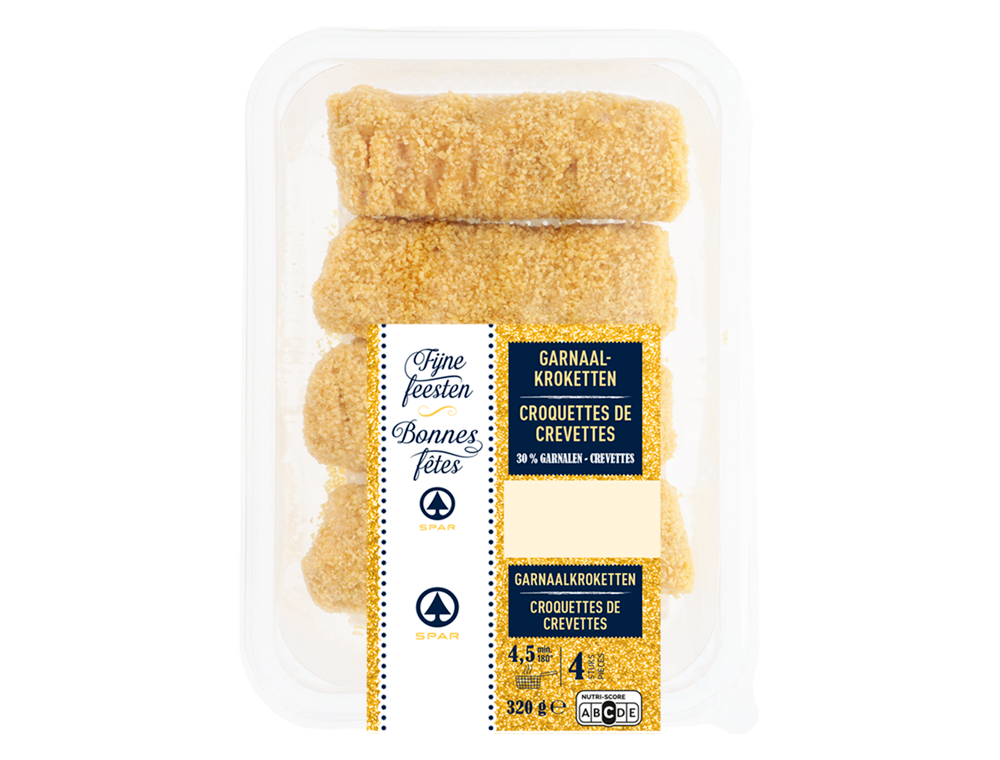 Croquettes de crevettes (4 pièces)